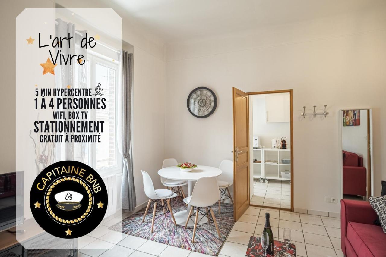 L' Art De Vivre - 3 Min Hypercentre - 4 Personnes Lejlighed Troyes Eksteriør billede